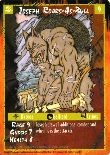 Joseph Roars-as-Bull (Crinos Form)